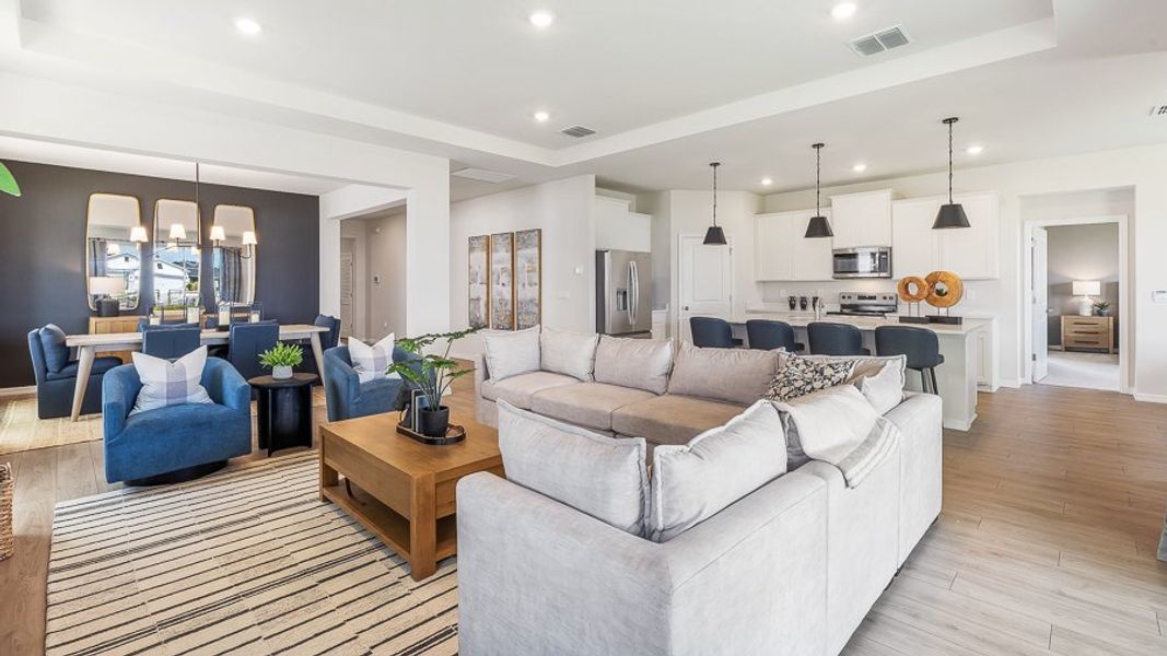 Furnished interior in a model home at Legacy Preserve in Parrish (Image 10). Furnished interior in a model home at Legacy Preserve in Parrish (Image 10).