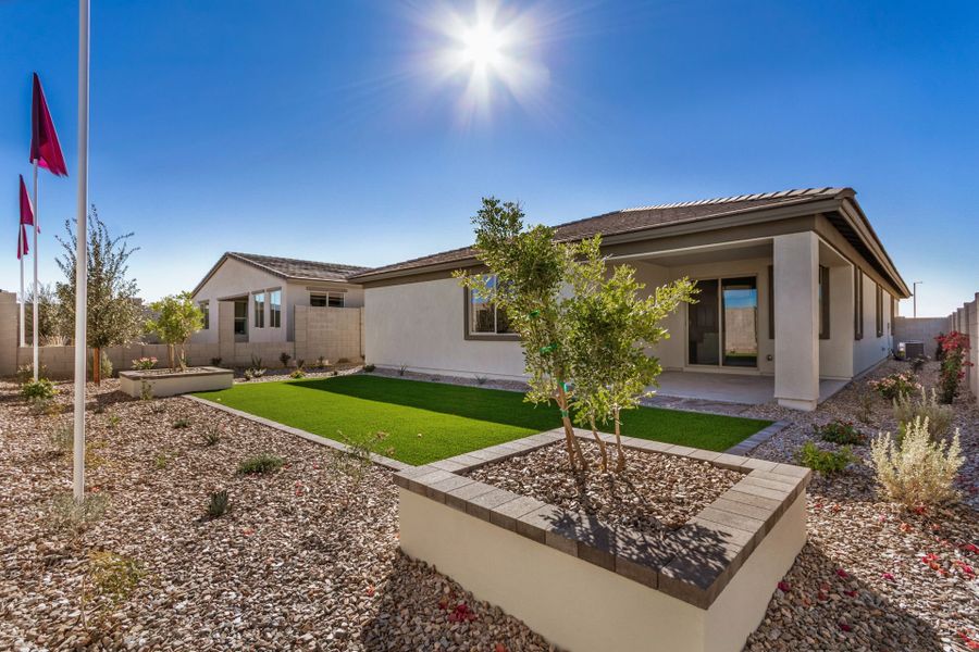Exterior details of a home in Agave Springs at Teravalis, Buckeye (Image 3).