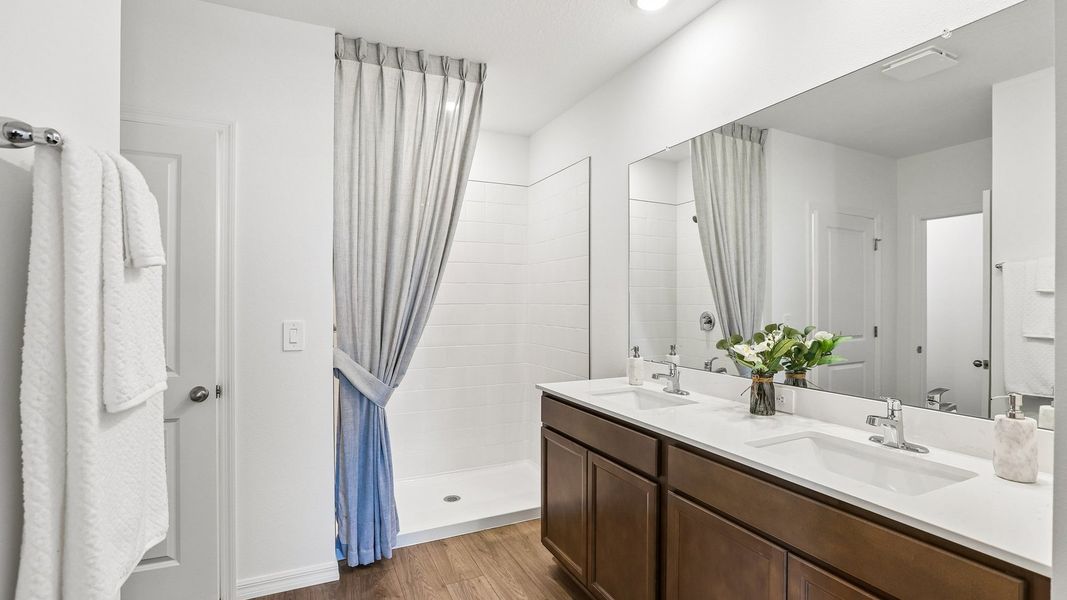 Furnished interior in a model home at Brookside in Ruskin (Image 51). Furnished interior in a model home at Brookside in Ruskin (Image 51).