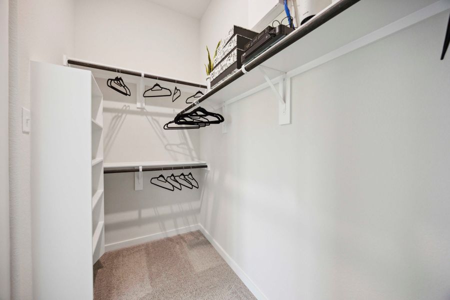 Lexington Heights Model Home - Primary Closet