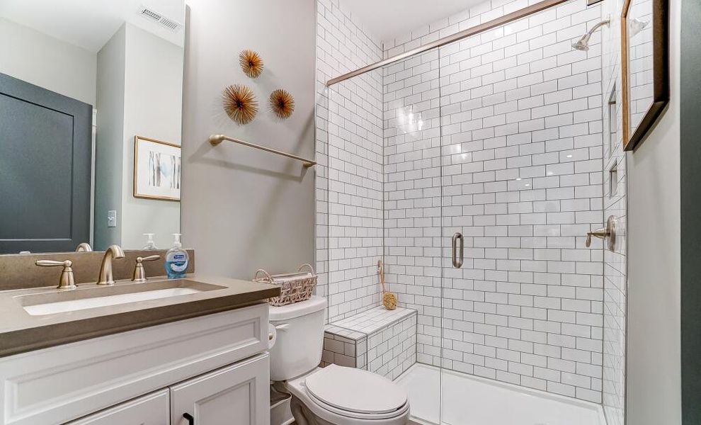 Furnished interior in a model home at Hancock Farms in Aiken (Image 13). Furnished interior in a model home at Hancock Farms in Aiken (Image 13).