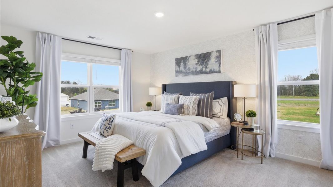 Furnished interior in a model home at Oak Hill in Vonore (Image 14).