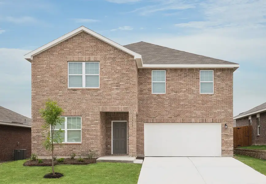 Front exterior of a home in the Ranch at Duck Creek community, located in Fort Worth, TX (Image 4).