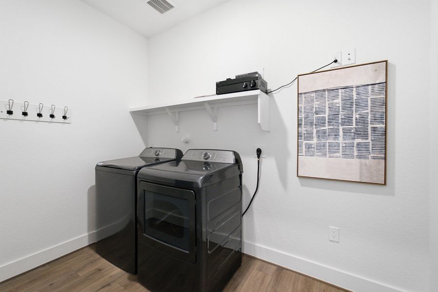 Furnished interior in a model home at Lone Oak in San Antonio (Image 41).