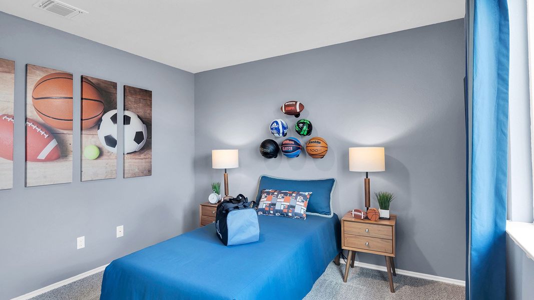 Furnished interior in a model home at Oak Ridge in Temple (Image 16).