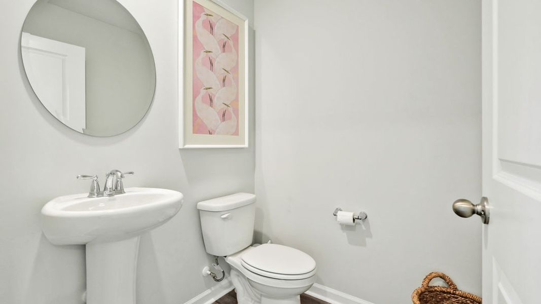 Furnished interior in a model home at Patriot Pointe at Towne Pointe in Jacksonville (Image 17).