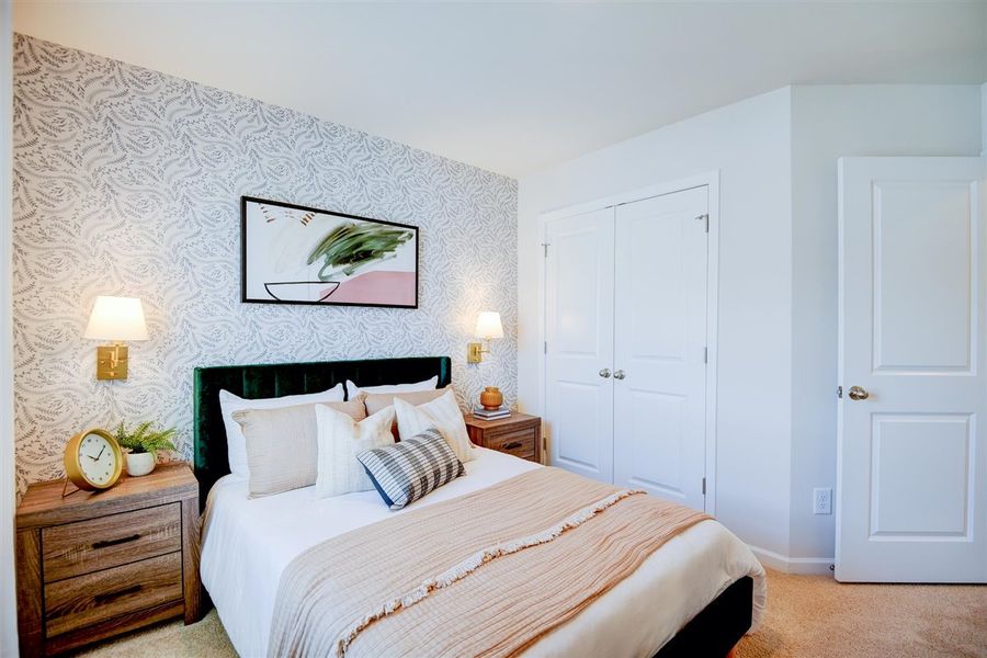 Furnished interior in a model home at Laurel Ridge in Greenville (Image 30).