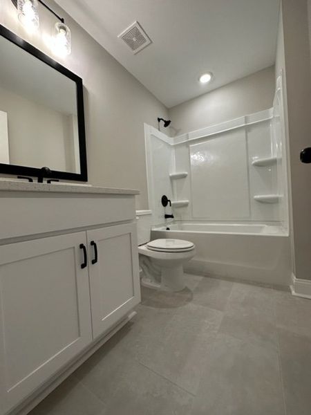 Furnished interior in a model home at Polk Place in Moreland (Image 22).