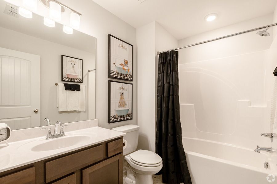 Furnished interior in a model home at Talia Trace in Smyrna (Image 33).