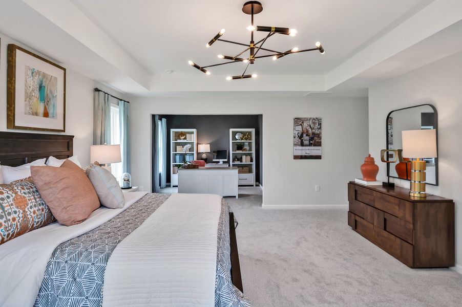 Furnished interior in a model home at Alder Creek in Benson (Image 17). Furnished interior in a model home at Alder Creek in Benson (Image 17).