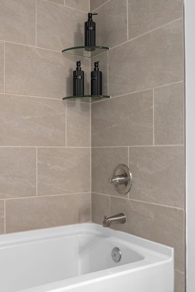Close-up of interior finishes in a home at Towns at Enclave, Lawrenceville (Image 84). Close-up of interior finishes in a home at Towns at Enclave, Lawrenceville (Image 84).