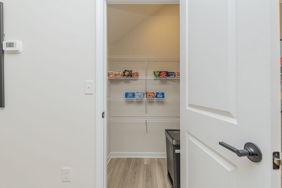 Furnished interior in a model home at Dawson Landing in Charlotte (Image 17).