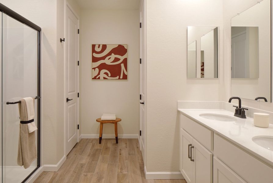 Furnished interior in a model home at Visara in Surprise (Image 7). Furnished interior in a model home at Visara in Surprise (Image 7).