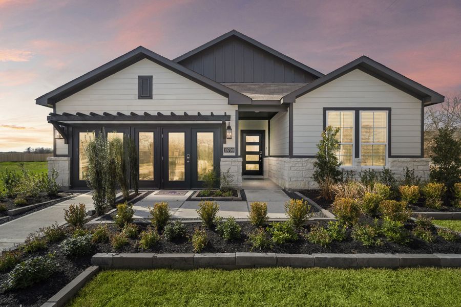 A house with a driveway. A house with a driveway.