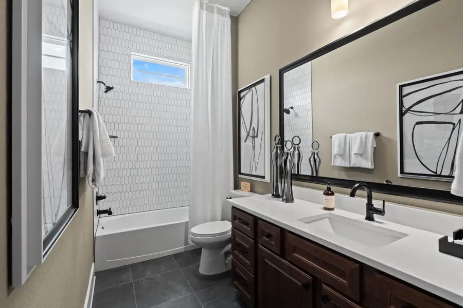 Furnished interior in a model home at Briarley in Montgomery (Image 8). Furnished interior in a model home at Briarley in Montgomery (Image 8).