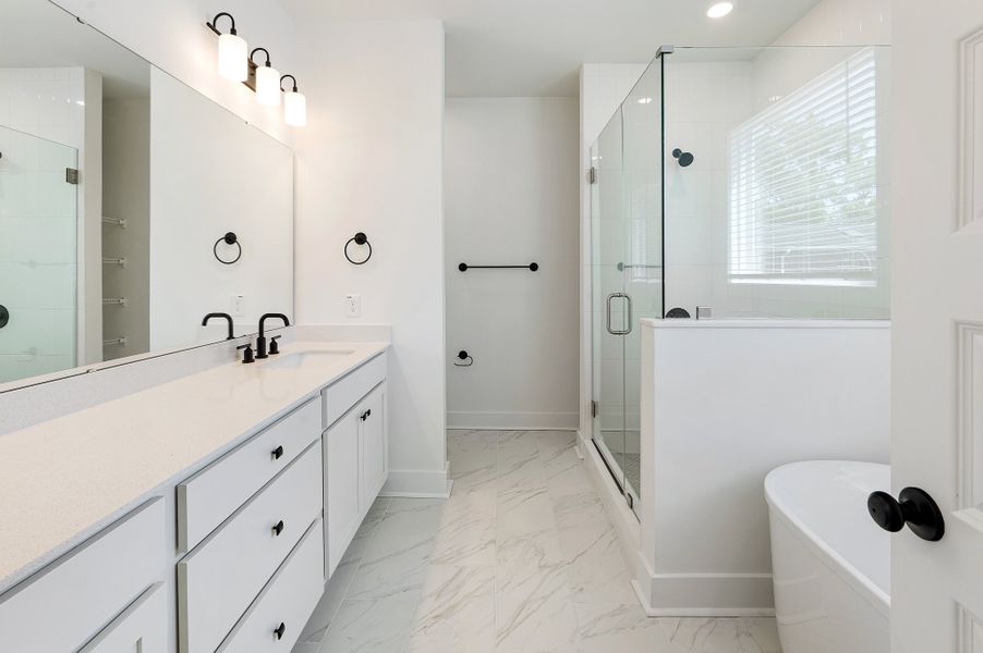 Furnished interior in a model home at Creek Pointe in Moncks Corner (Image 6).