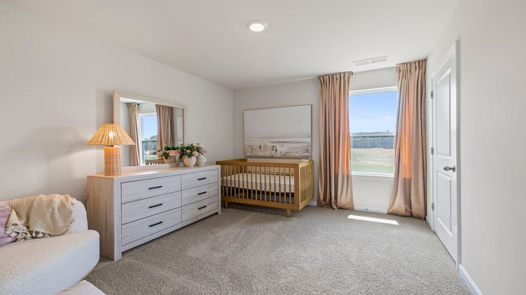 Furnished interior in a model home at Harrier Point in Woodruff (Image 19).