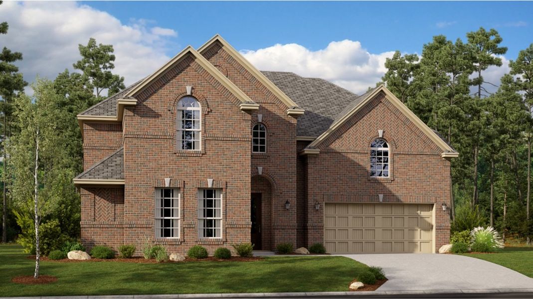 Image 5 of the Caraway: Vista 3 Car Collection community in Haslet, TX.