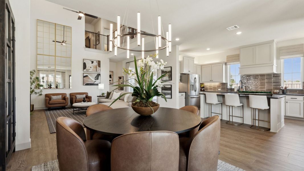Furnished interior in a model home at Hazelwood 40' Series in Frisco (Image 31). Furnished interior in a model home at Hazelwood 40' Series in Frisco (Image 31).