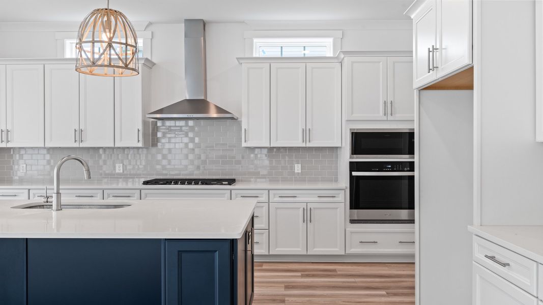 Furnished interior in a model home at Ballam Oaks in Mount Pleasant (Image 15).