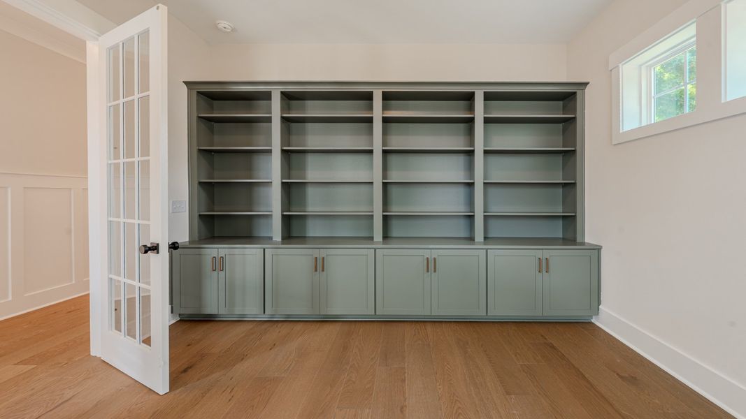 Furnished interior in a model home at Bayview Acres in Mount Pleasant (Image 13).