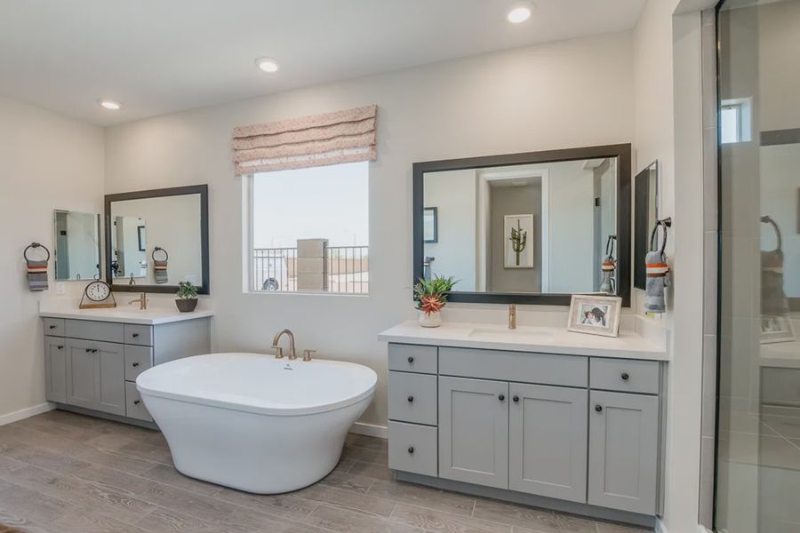 Furnished interior in a model home at Forté at Granite Vista in Waddell (Image 9). Furnished interior in a model home at Forté at Granite Vista in Waddell (Image 9).
