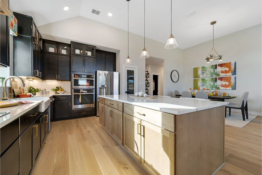 Furnished interior in a model home at Megan's Landing in Castroville (Image 34). Furnished interior in a model home at Megan's Landing in Castroville (Image 34).
