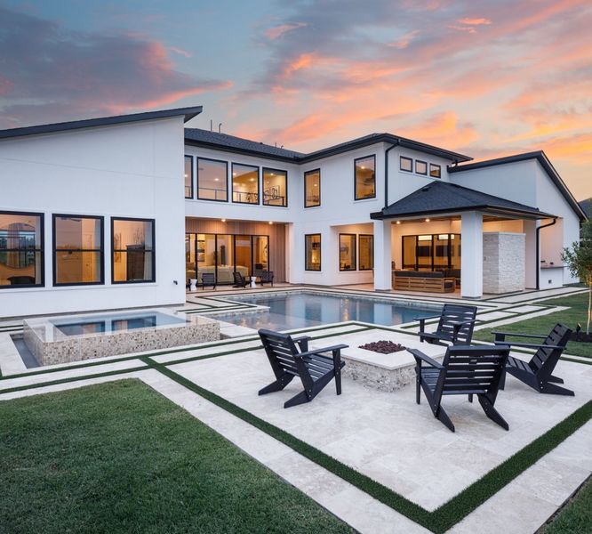 Exterior details of a home in Bridgeland, Cypress (Image 6).