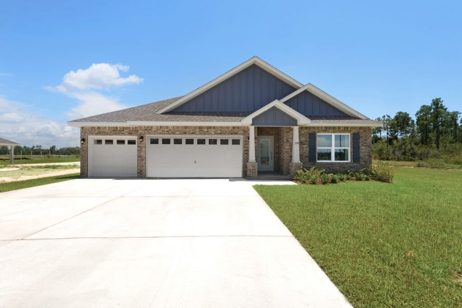 Front exterior of a home in the Lake Merial community, located in Panama City, FL (Image 3). Front exterior of a home in the Lake Merial community, located in Panama City, FL (Image 3).