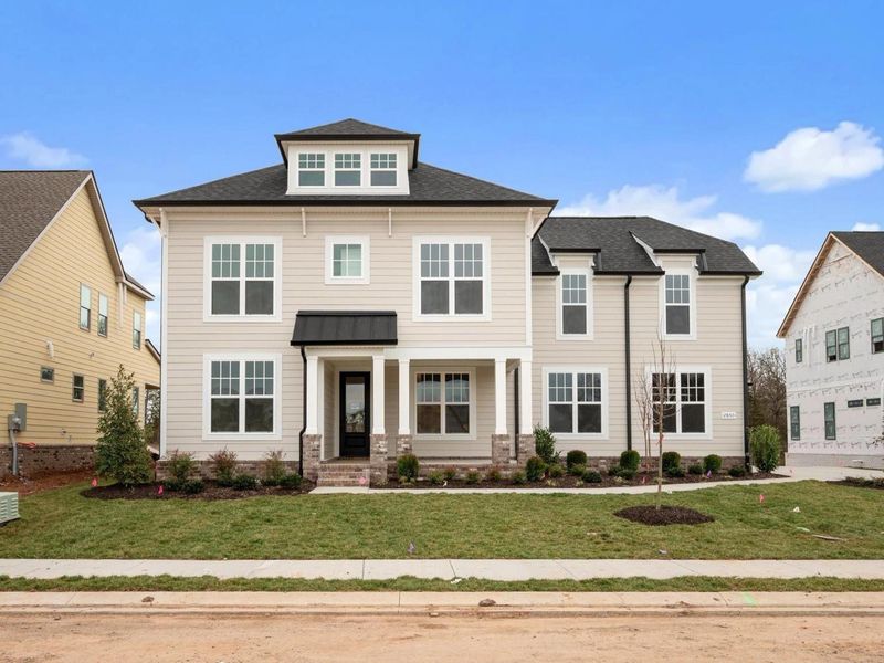 Front exterior of a home in the Shelton Square community, located in Murfreesboro, TN (Image 5). Front exterior of a home in the Shelton Square community, located in Murfreesboro, TN (Image 5).