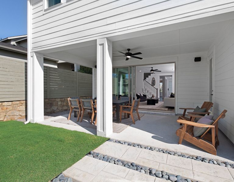 Exterior details of a home in Enclave 45s, Corinth (Image 5).