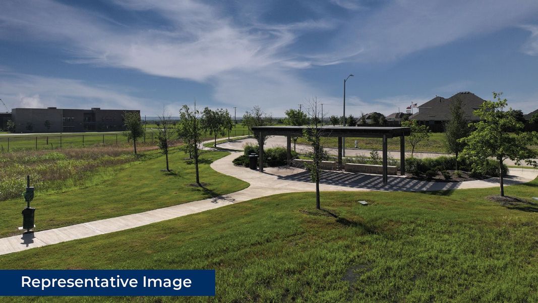 Image 4 of the The Meadows community in Denton, TX.