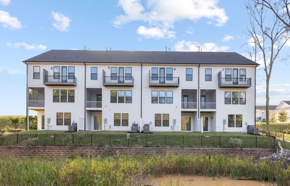 Exterior details of a home in Parc at Town Center, Morrisville (Image 4). Exterior details of a home in Parc at Town Center, Morrisville (Image 4).
