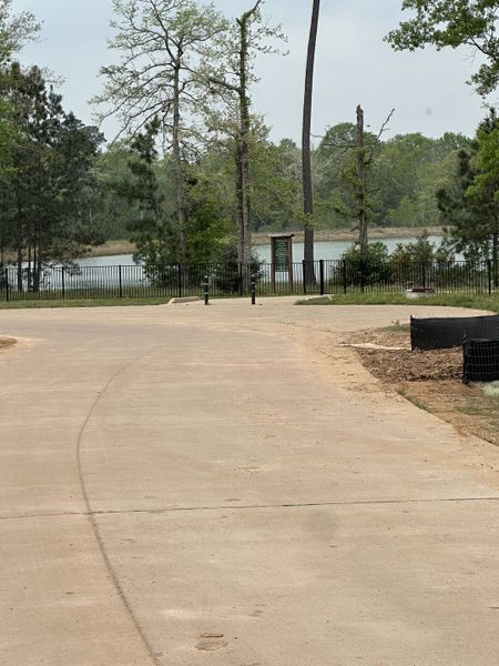 Serene lake view with lush trees at Lakes at Crockett Martin by Century Communities (Conroe, TX). Serene lake view with lush trees at Lakes at Crockett Martin by Century Communities (Conroe, TX).