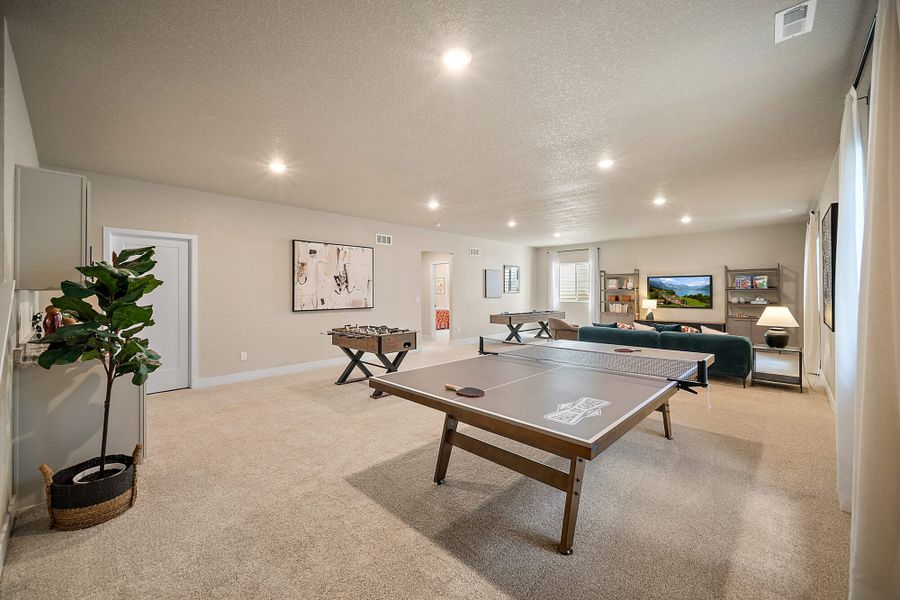 Furnished interior in a model home at The Glen-12 in Colorado Springs (Image 41).