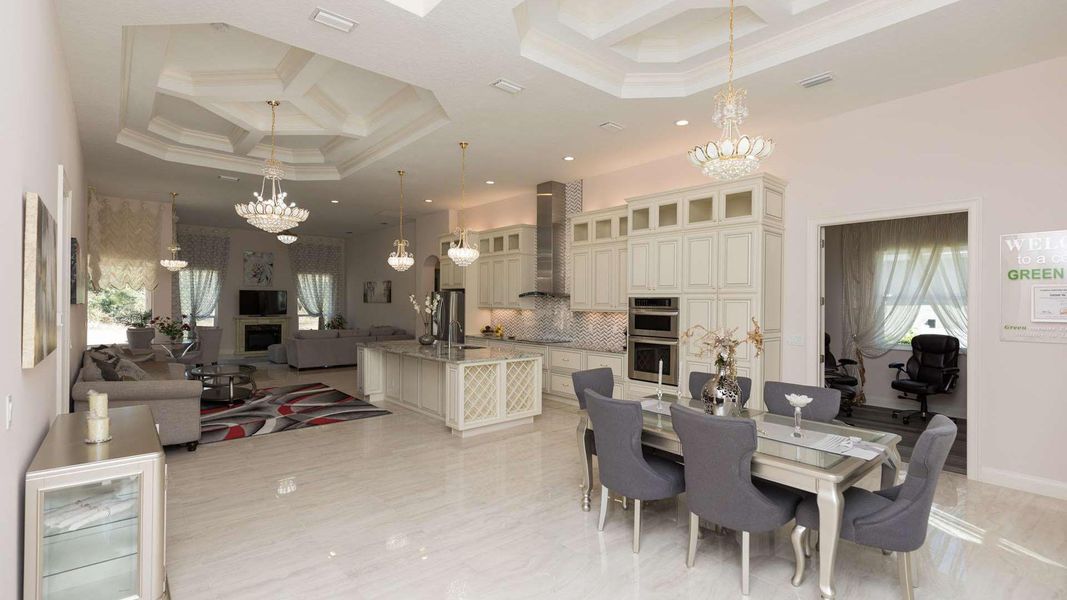 A showcase of a new construction home by Florida Green Construction, highlighting their design and quality (Image 14).