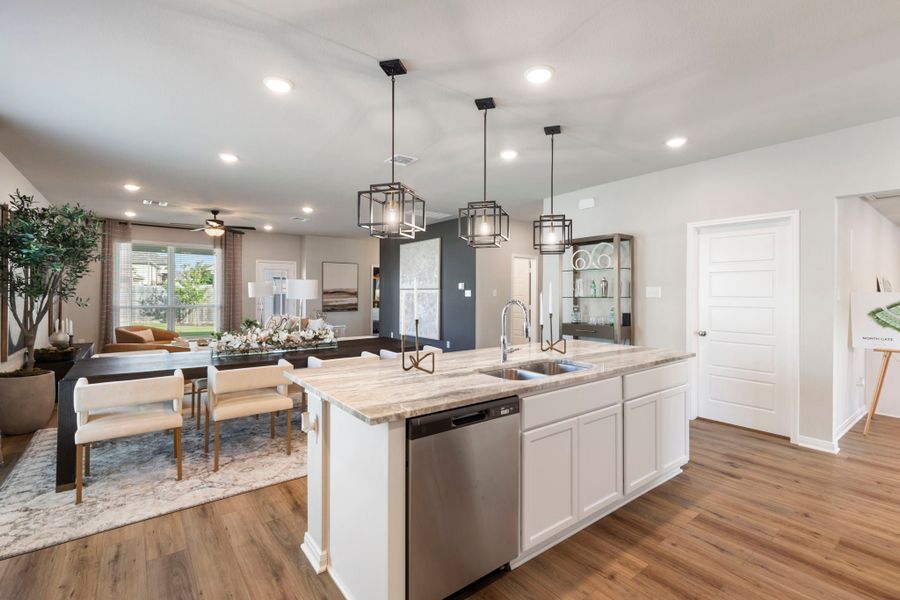 Furnished interior in a model home at Northgate in Temple (Image 10). Furnished interior in a model home at Northgate in Temple (Image 10).