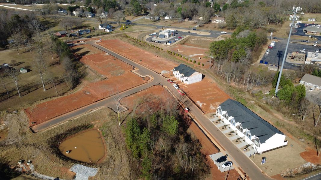 Site preparation and early development at Cottage Corners in Taylors, SC (Image 21). Site preparation and early development at Cottage Corners in Taylors, SC (Image 21).