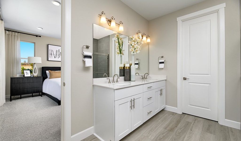 Furnished interior in a model home at Seasons at Vista Del Sur in Tolleson (Image 30).