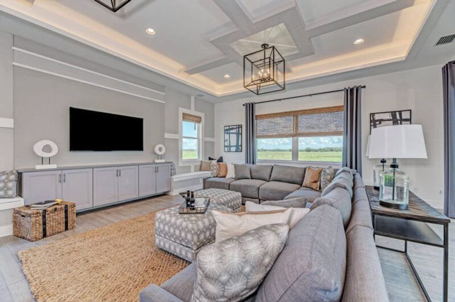 Furnished interior in a model home at Artisan at Watercolor Place in Bradenton (Image 43). Furnished interior in a model home at Artisan at Watercolor Place in Bradenton (Image 43).