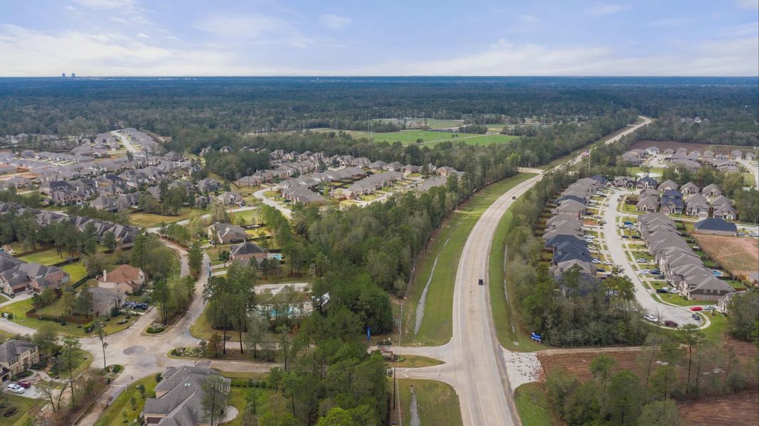 Mackenzie Creek Aerial View