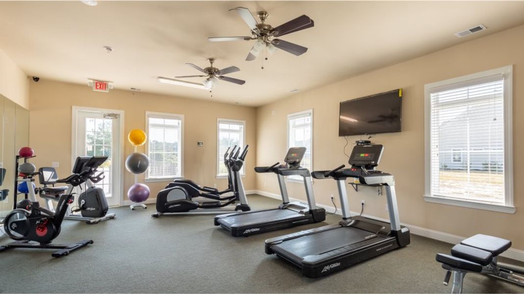 Hilton Head Lakes fitness center