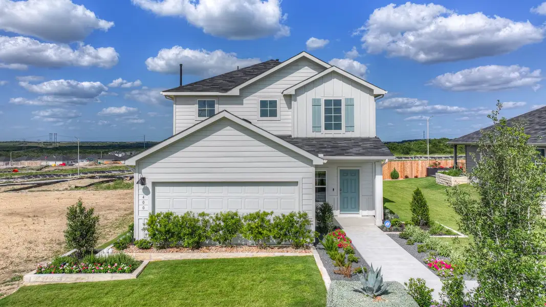 Front exterior of a home in the Bollinger community, located in Maxwell, TX (Image 3).