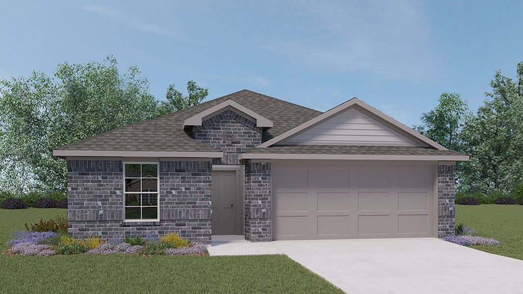 Front exterior of a home in the Bridges Mill community, located in Corpus Christi, TX (Image 15).