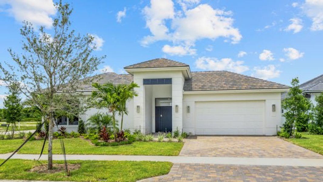 Front exterior of a home in the BELTERRA community, located in Port St. Lucie, FL (Image 65). Front exterior of a home in the BELTERRA community, located in Port St. Lucie, FL (Image 65).