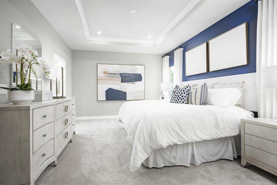 Your roomy owner's suite with en-suite bathroom is the perfect end to a long day.