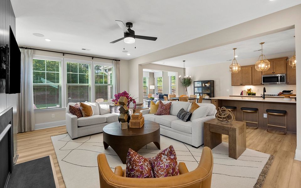 Webster II | Great Room to Kitchen