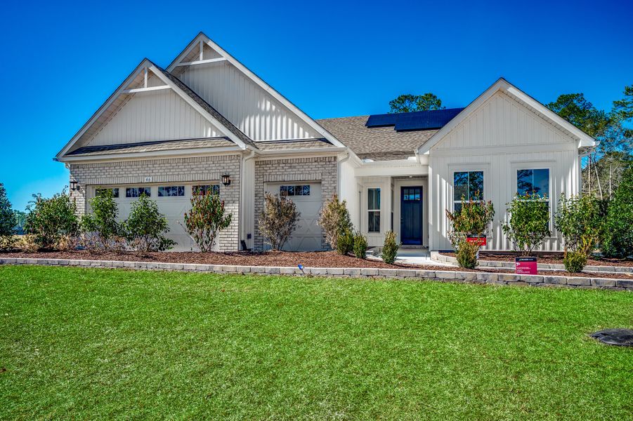 Front exterior of a home in the Northbrook community, located in Murrells Inlet, SC (Image 2).