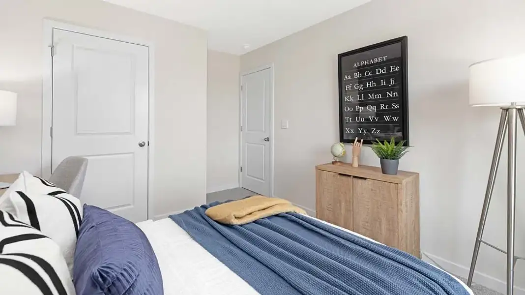 Furnished interior in a model home at Ashenwood Commons in Monroe (Image 15). Furnished interior in a model home at Ashenwood Commons in Monroe (Image 15).