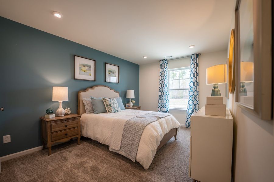 Furnished interior in a model home at Oak Meadow in Angier (Image 17). Furnished interior in a model home at Oak Meadow in Angier (Image 17).